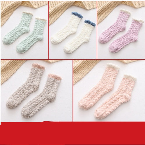 Women’s Fluffy Thermal Socks – Cozy Winter Warmth