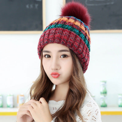 Women’s Warm Winter Cap – Cozy Solid Colour Headwear