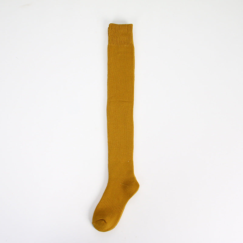 Over-the-Knee Thick Terry Socks – Cozy Winter Essentials