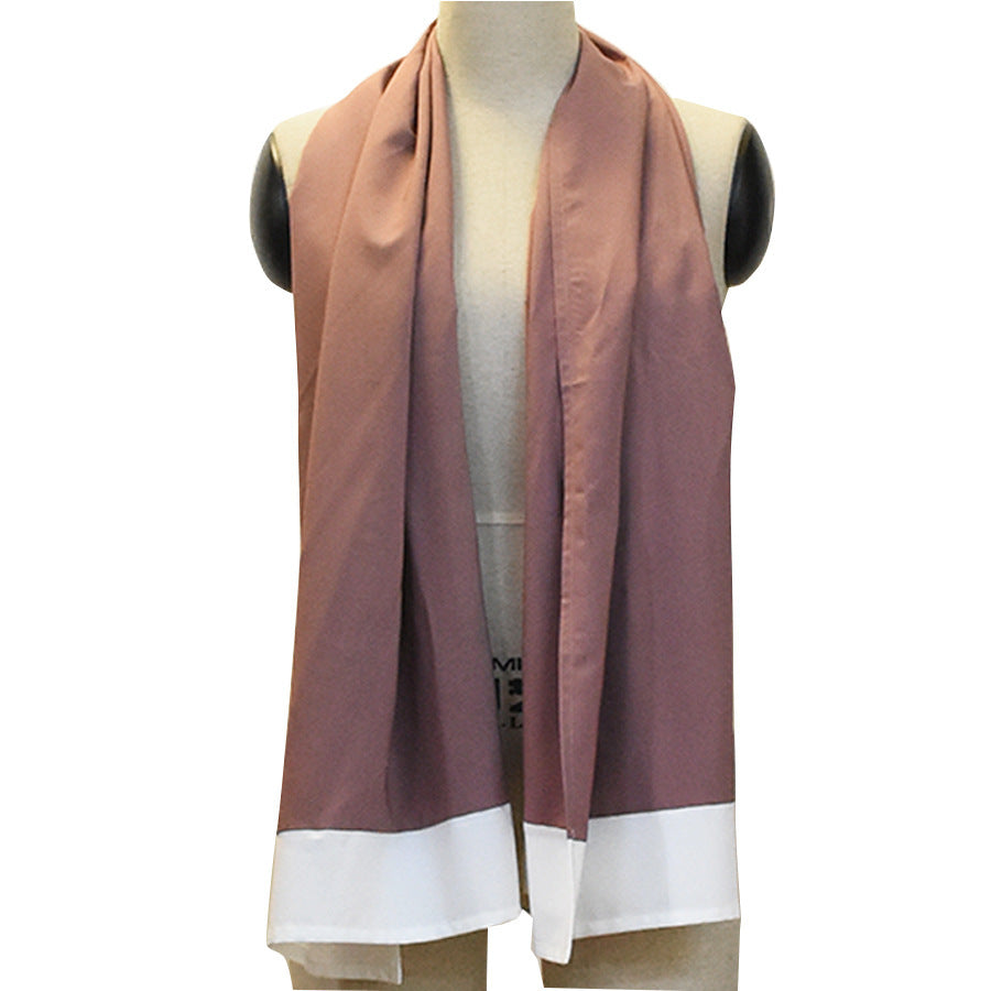 Premium Solid Hijab Scarf – Soft Luxe Finish