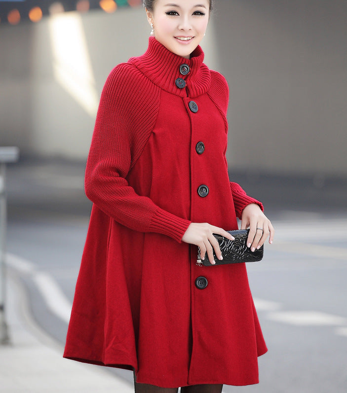 Women’s Fashion Mid-Length Trench Coat – Elegant Layer