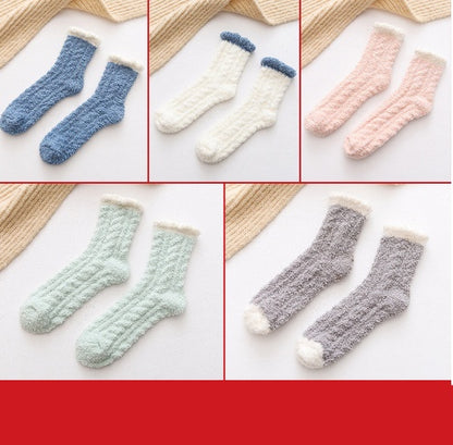 Women’s Fluffy Thermal Socks – Cozy Winter Warmth
