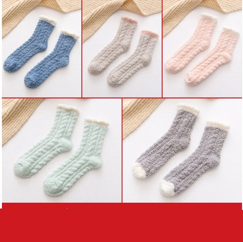 Women’s Fluffy Thermal Socks – Cozy Winter Warmth
