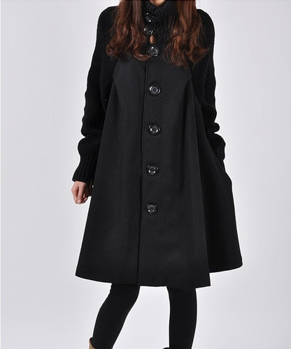 Women’s Fashion Mid-Length Trench Coat – Elegant Layer