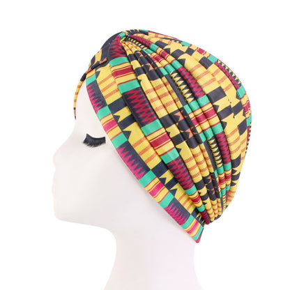 Cross-Front Hijab Turban Hat – Chic Modest Wrap