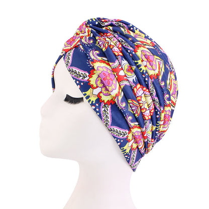 Cross-Front Hijab Turban Hat – Chic Modest Wrap