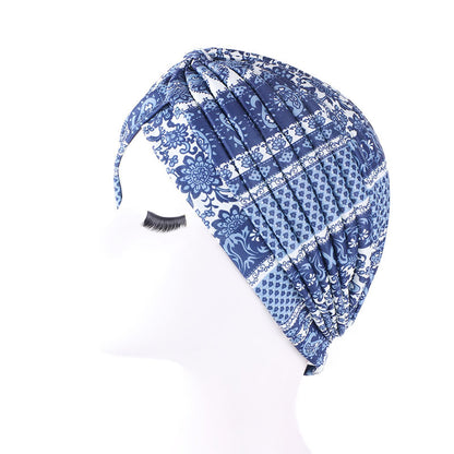Cross-Front Hijab Turban Hat – Chic Modest Wrap