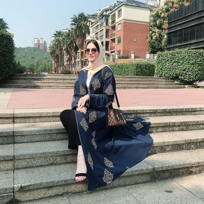 Strappy Vintage Embroidered Cardigan/Coat – Chic & Covered