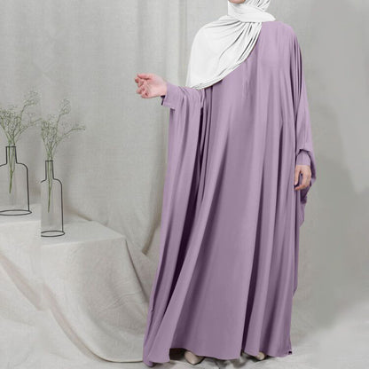 Elegant Hooded Jilbab-Style Gown – Full Cover & Grace