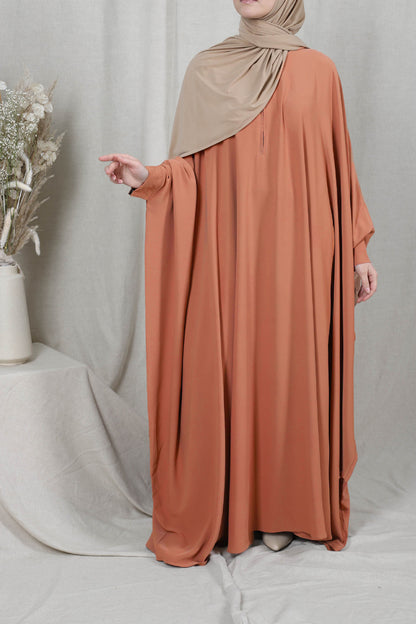 Elegant Hooded Jilbab-Style Gown – Full Cover & Grace