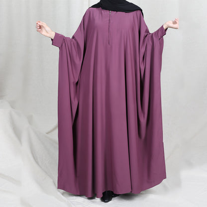 Elegant Hooded Jilbab-Style Gown – Full Cover & Grace