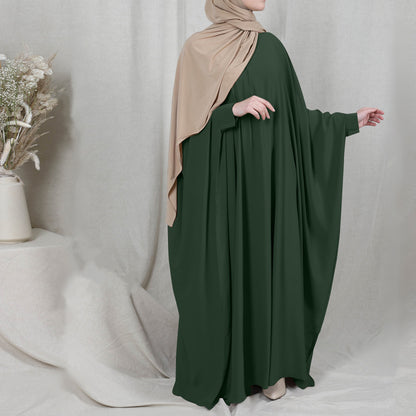 Elegant Hooded Jilbab-Style Gown – Full Cover & Grace
