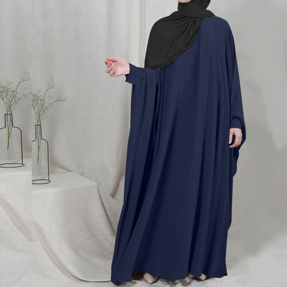 Elegant Hooded Jilbab-Style Gown – Full Cover & Grace