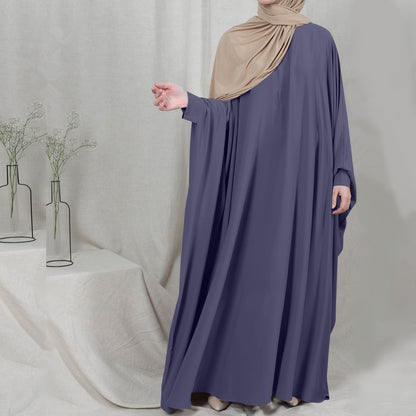 Elegant Hooded Jilbab-Style Gown – Full Cover & Grace