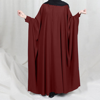 Elegant Hooded Jilbab-Style Gown – Full Cover & Grace