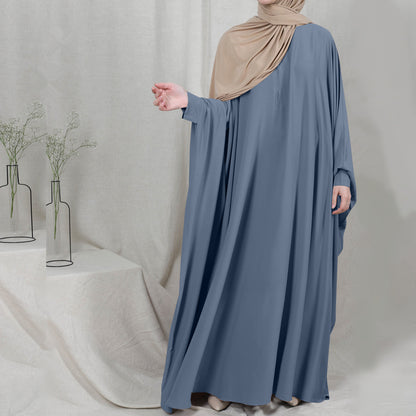 Elegant Hooded Jilbab-Style Gown – Full Cover & Grace