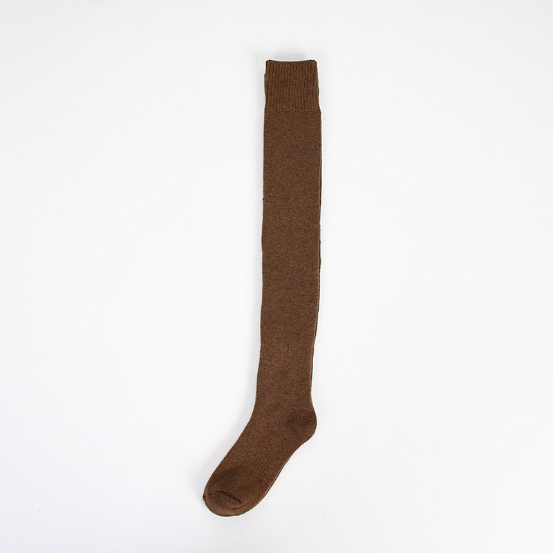 Over-the-Knee Thick Terry Socks – Cozy Winter Essentials
