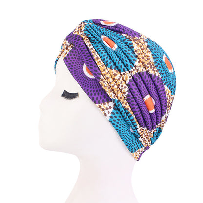 Cross-Front Hijab Turban Hat – Chic Modest Wrap