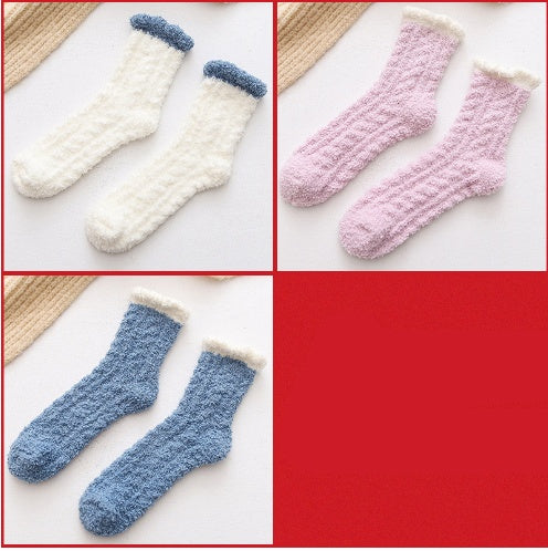 Women’s Fluffy Thermal Socks – Cozy Winter Warmth