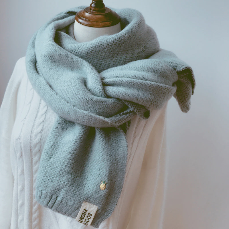 Cashmere-Blend Shawl Scarf – Women’s Winter Luxury Wrap