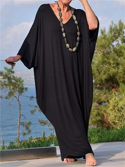 Casual Maxi Robe Dress – Modest & Stylish Everyday