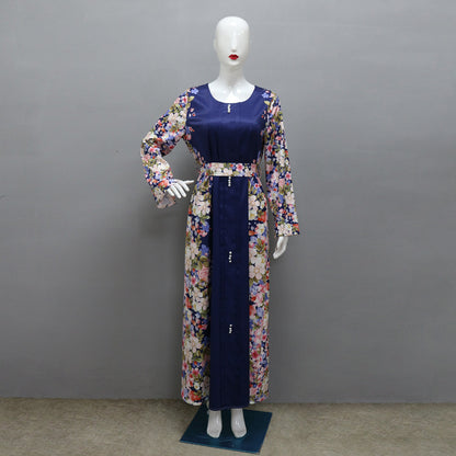 Flowing Print Maxi Dress – Stylish Modest Wear for Women