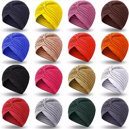 Women’s Turban Headscarf Cap – Watermelon Colour Ethnic Style