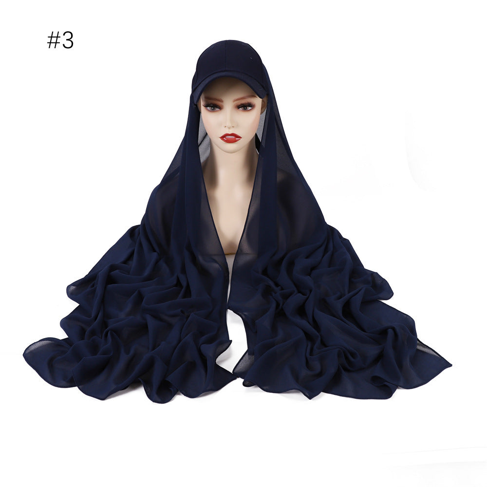 Fashion Hijab & Hat Combo – Modest & Chic Wrap Set