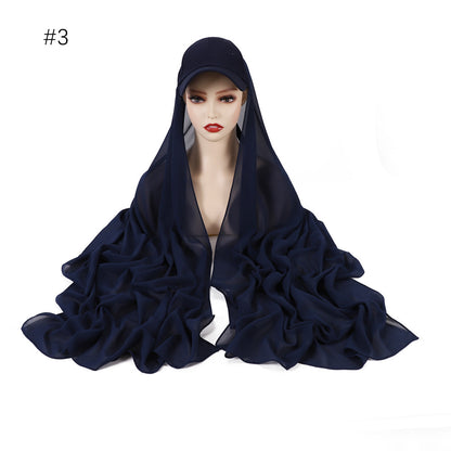 Fashion Hijab & Hat Combo – Modest & Chic Wrap Set