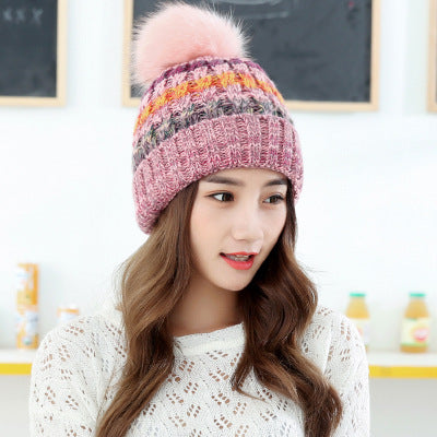 Women’s Warm Winter Cap – Cozy Solid Colour Headwear