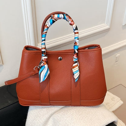 Floral Wild Garden Scarf Tote – Shoulder & Crossbody Chic