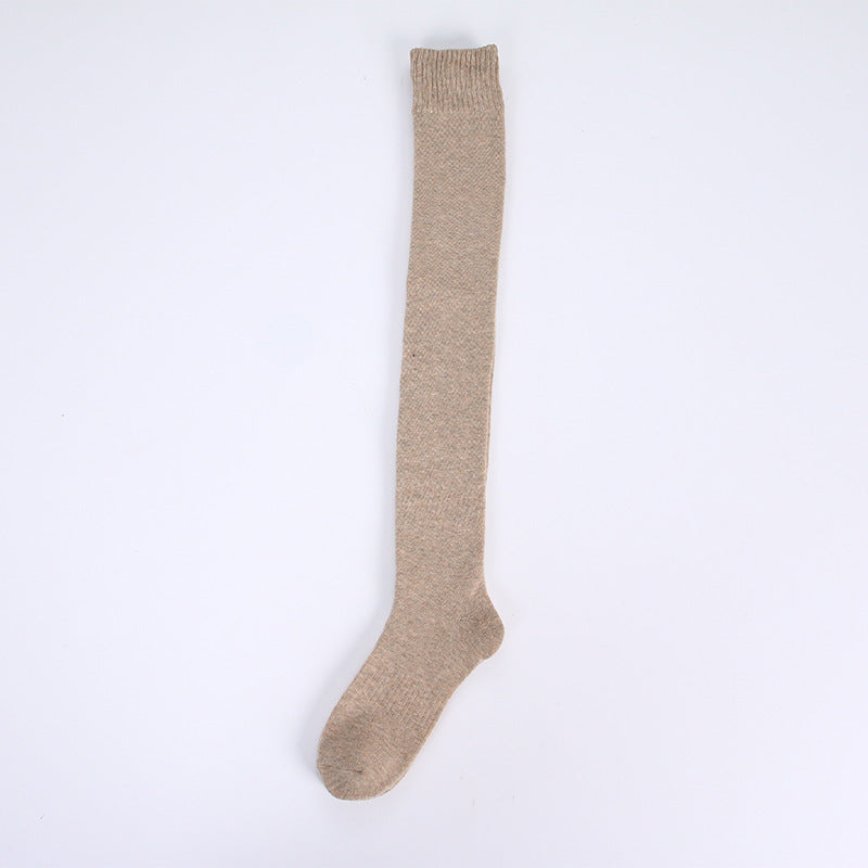 Over-the-Knee Thick Terry Socks – Cozy Winter Essentials