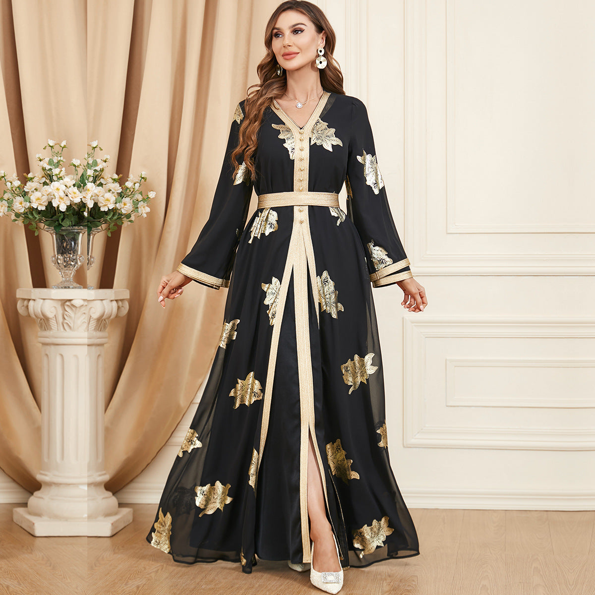 Elegant Two-Piece Modest Dress – Chic Set for Women