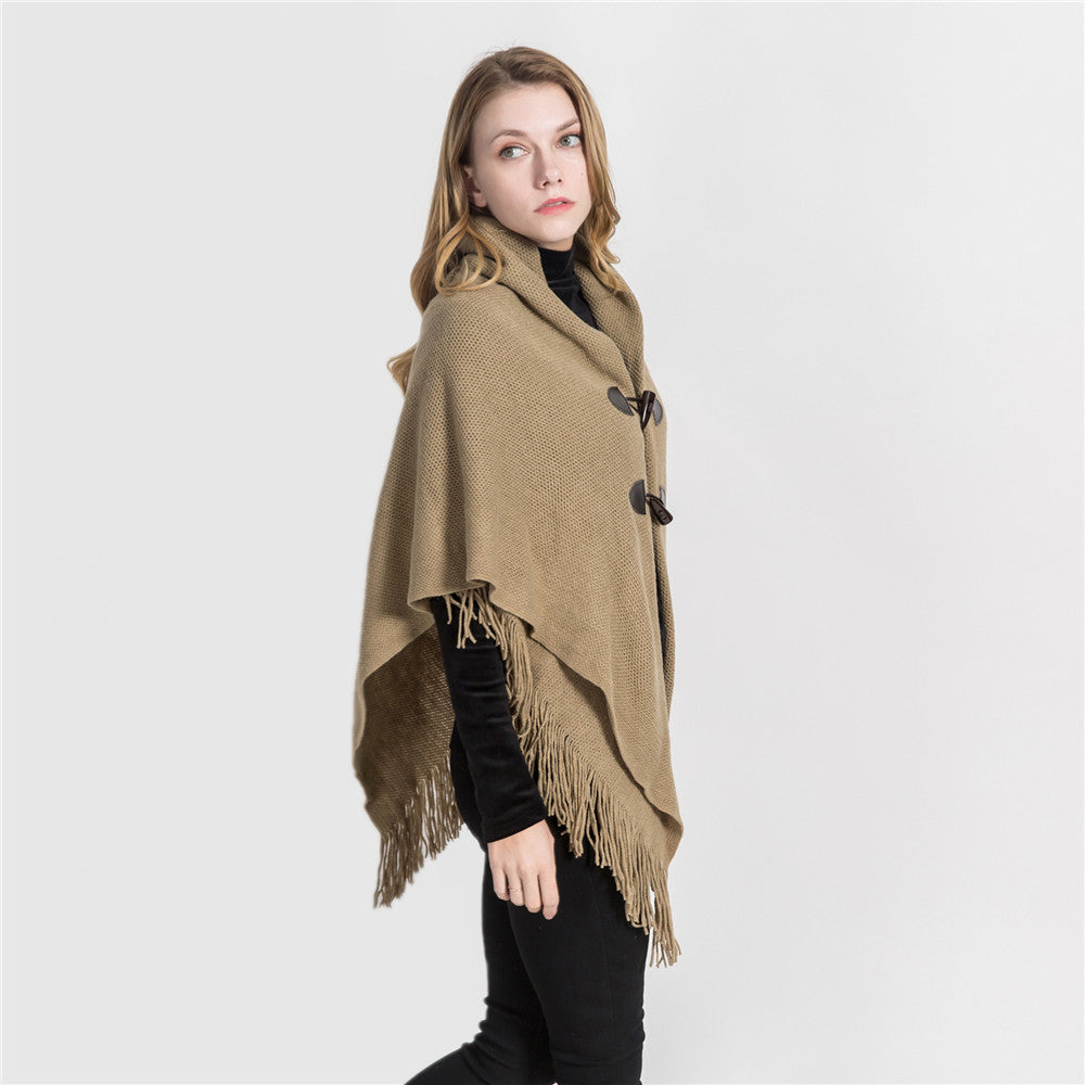 Loose Kimono Sleeveless Cardigan Poncho – Cozy Modest Layer