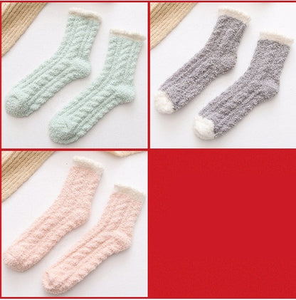 Women’s Fluffy Thermal Socks – Cozy Winter Warmth