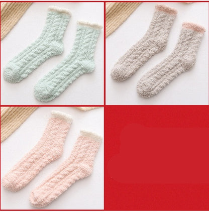 Women’s Fluffy Thermal Socks – Cozy Winter Warmth