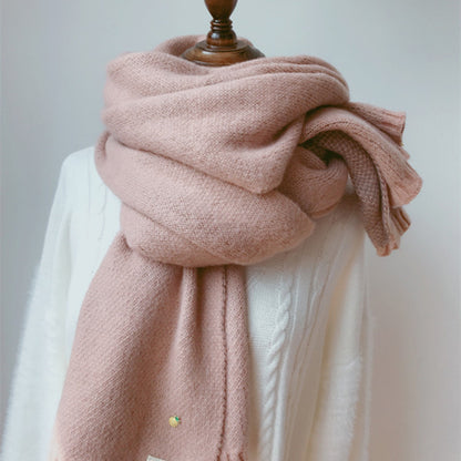 Cashmere-Blend Shawl Scarf – Women’s Winter Luxury Wrap