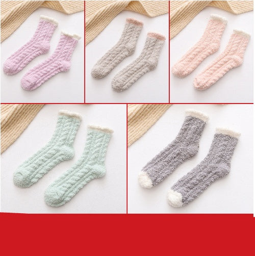 Women’s Fluffy Thermal Socks – Cozy Winter Warmth