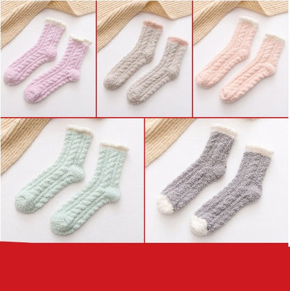 Women’s Fluffy Thermal Socks – Cozy Winter Warmth