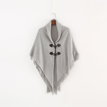 Loose Kimono Sleeveless Cardigan Poncho – Cozy Modest Layer