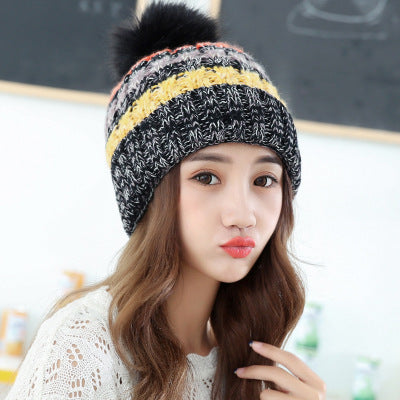 Women’s Warm Winter Cap – Cozy Solid Colour Headwear