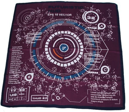 Luxury Printed Silk Hijab Scarf – Elegant & Versatile