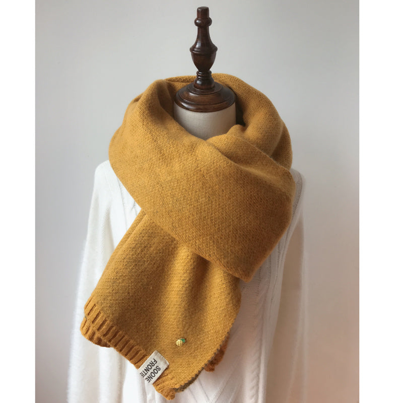 Cashmere-Blend Shawl Scarf – Women’s Winter Luxury Wrap
