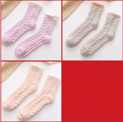 Women’s Fluffy Thermal Socks – Cozy Winter Warmth