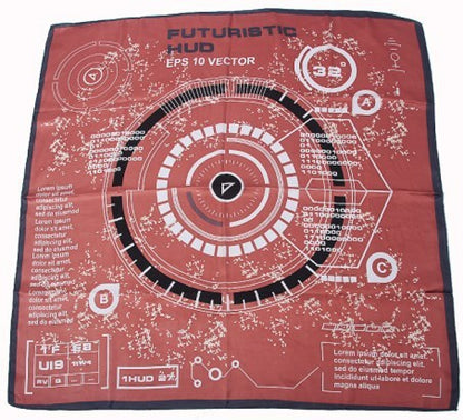 Luxury Printed Silk Hijab Scarf – Elegant & Versatile