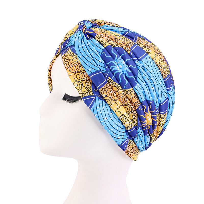 Cross-Front Hijab Turban Hat – Chic Modest Wrap