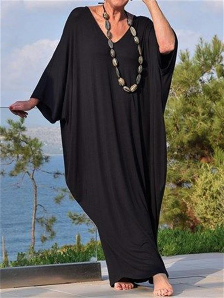 Casual Maxi Robe Dress – Modest & Stylish Everyday
