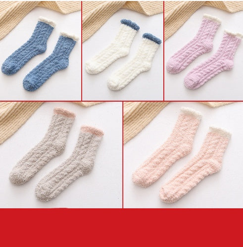 Women’s Fluffy Thermal Socks – Cozy Winter Warmth