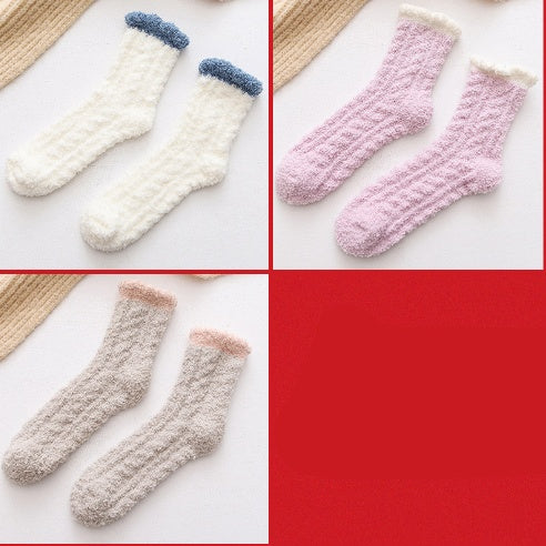 Women’s Fluffy Thermal Socks – Cozy Winter Warmth