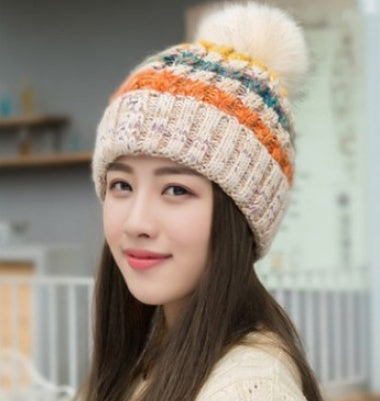 Women’s Warm Winter Cap – Cozy Solid Colour Headwear